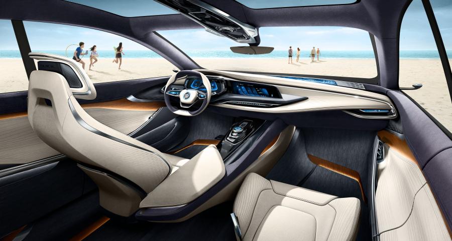 Интерьер Buick Velite Concept 2016 года  (фото 2 из 9)